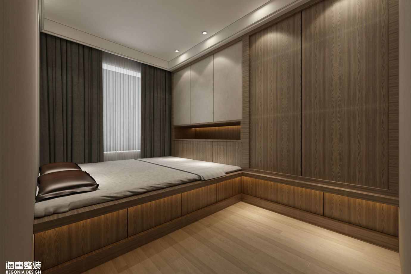 皇家御湾-三室两厅-125m2-现代风格